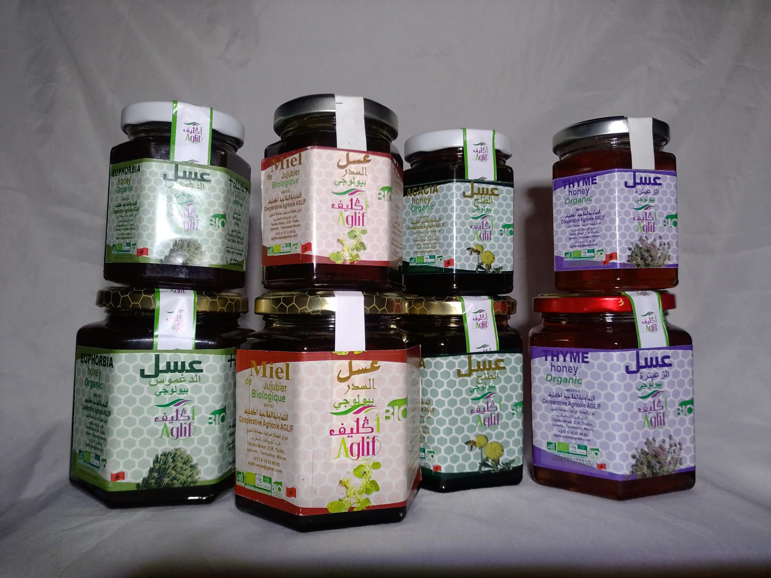 MIEL CERTIFIE BIO عسل حاصل على شهادة المطابقة البيولوجية