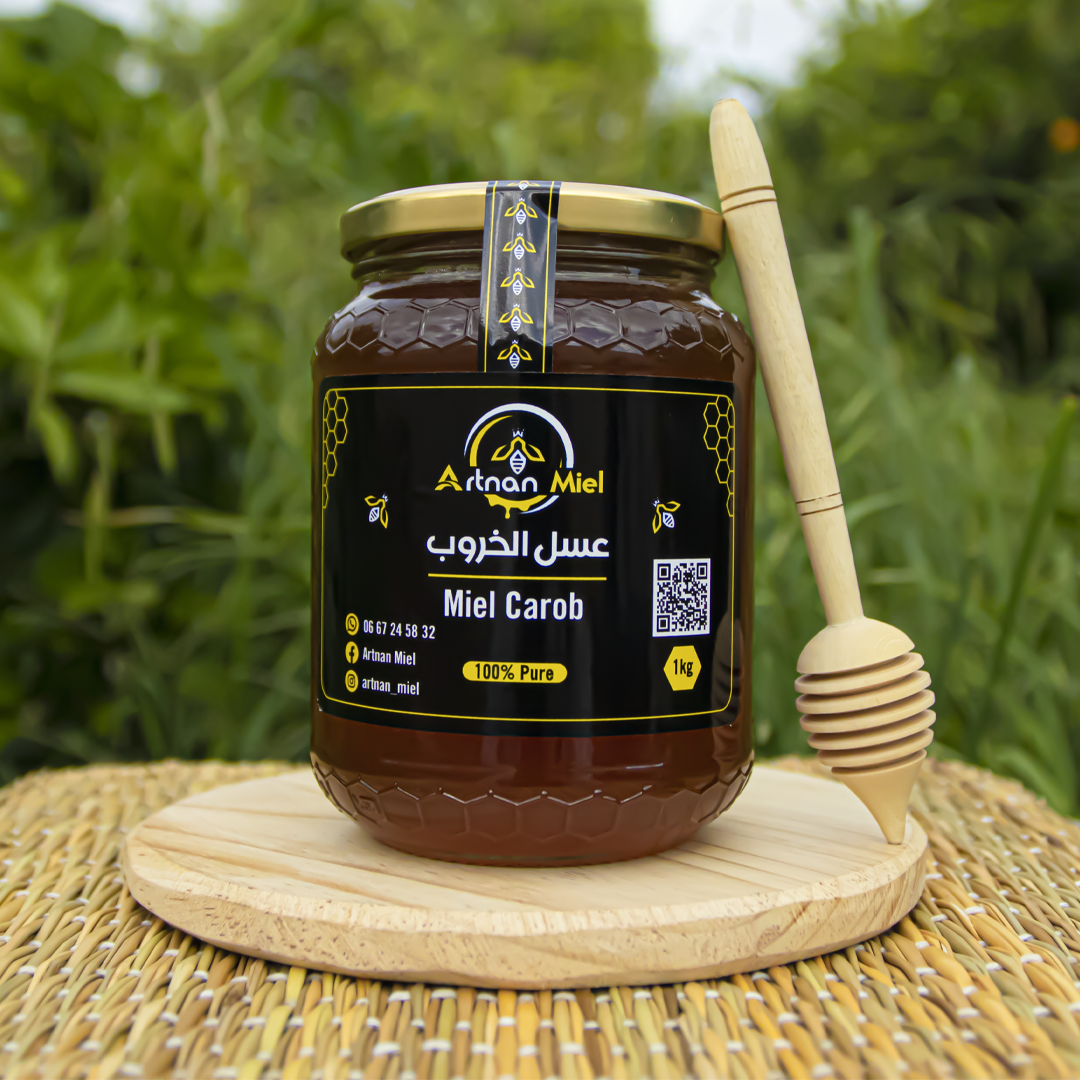 🍯 عسل الخروب 🐝⁦☘️⁩ 🍯Miel carob 🐝☘️