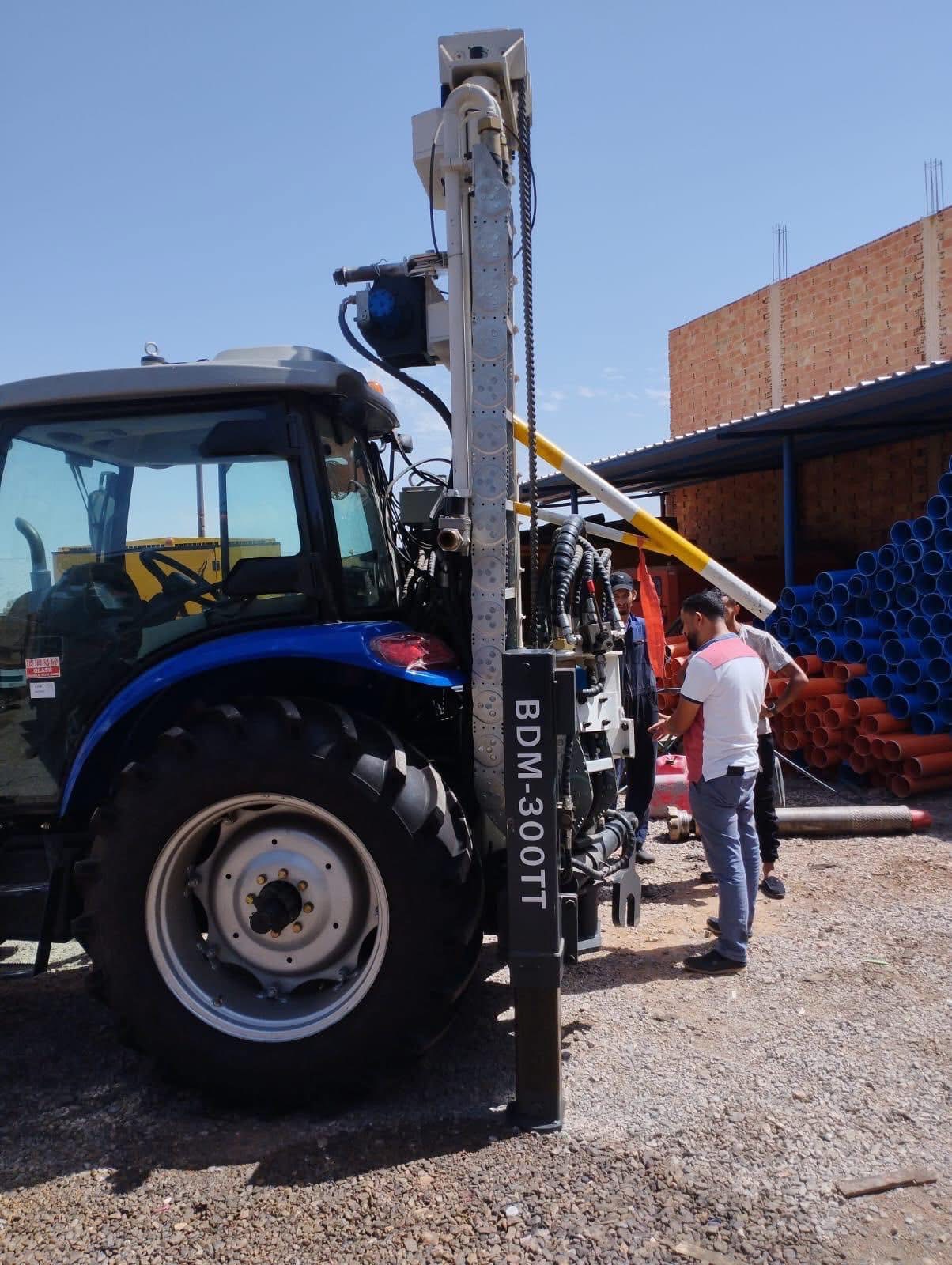 من نوع BDM-300TT مركّبة فوق تراكتور